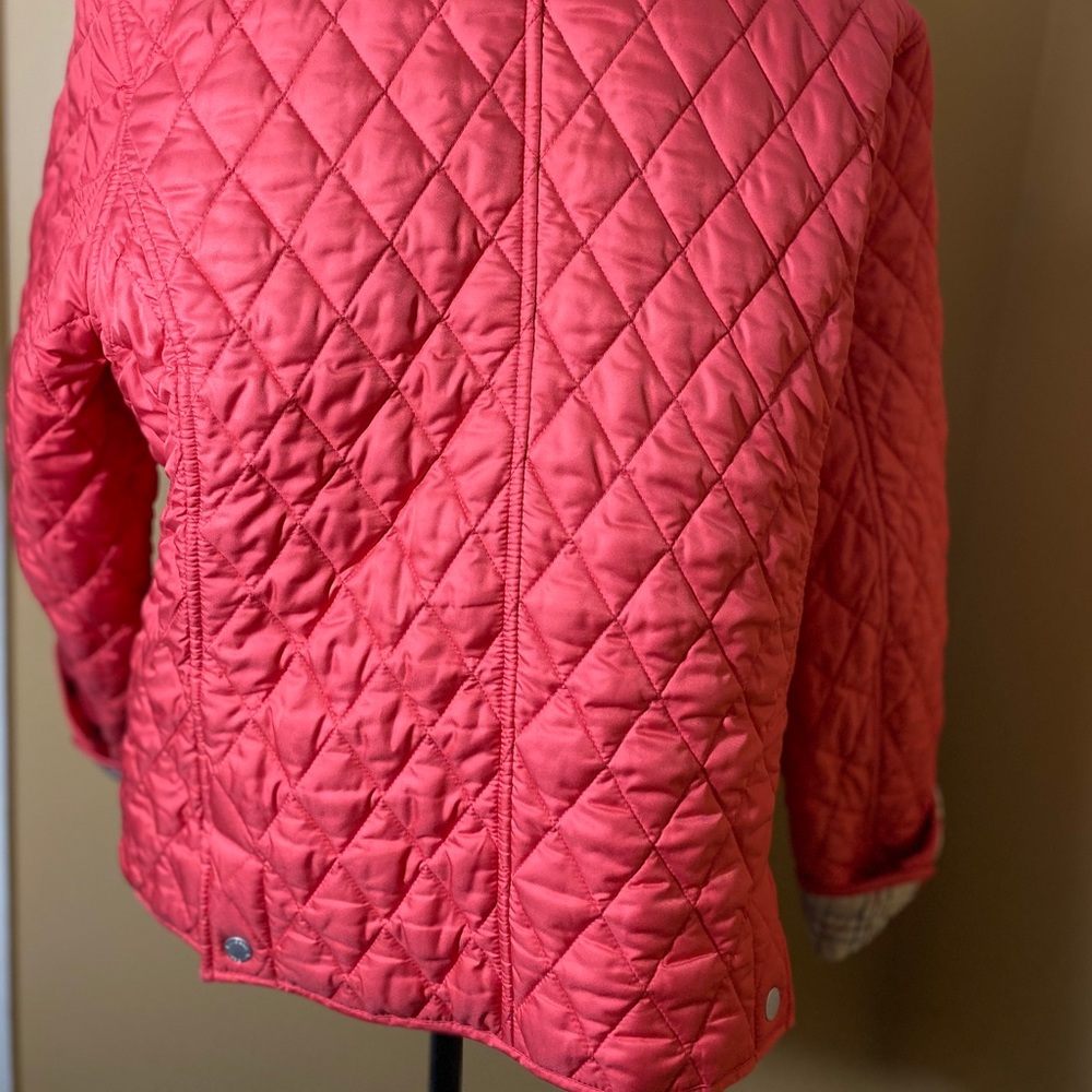 Vintage L.L.Bean Quilted Riding Jacket Large - Picture 5 of 8